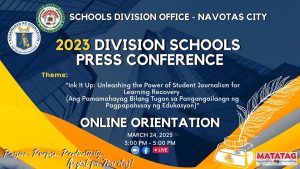 2023 Division Schools Press Conference